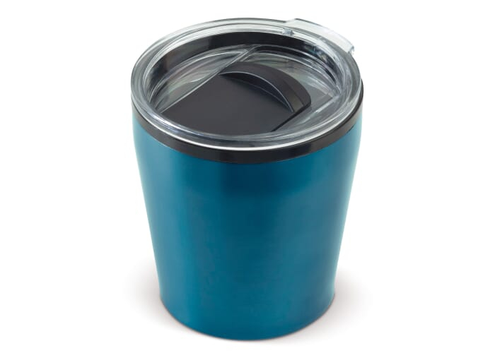 Tasse à café publicitaire 240 ml - Hot-but-cool Bleu clair